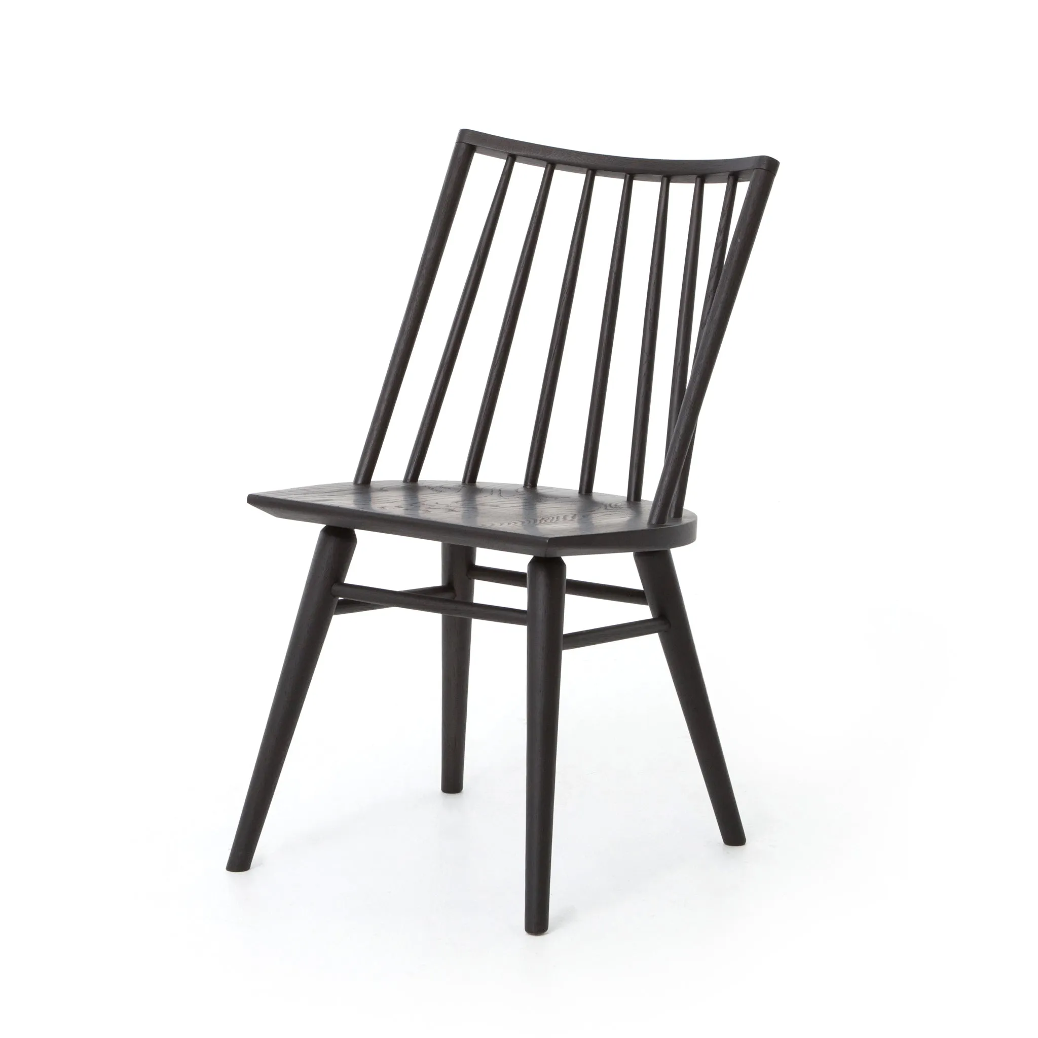 Lewis Windsor Chair, Black Oak