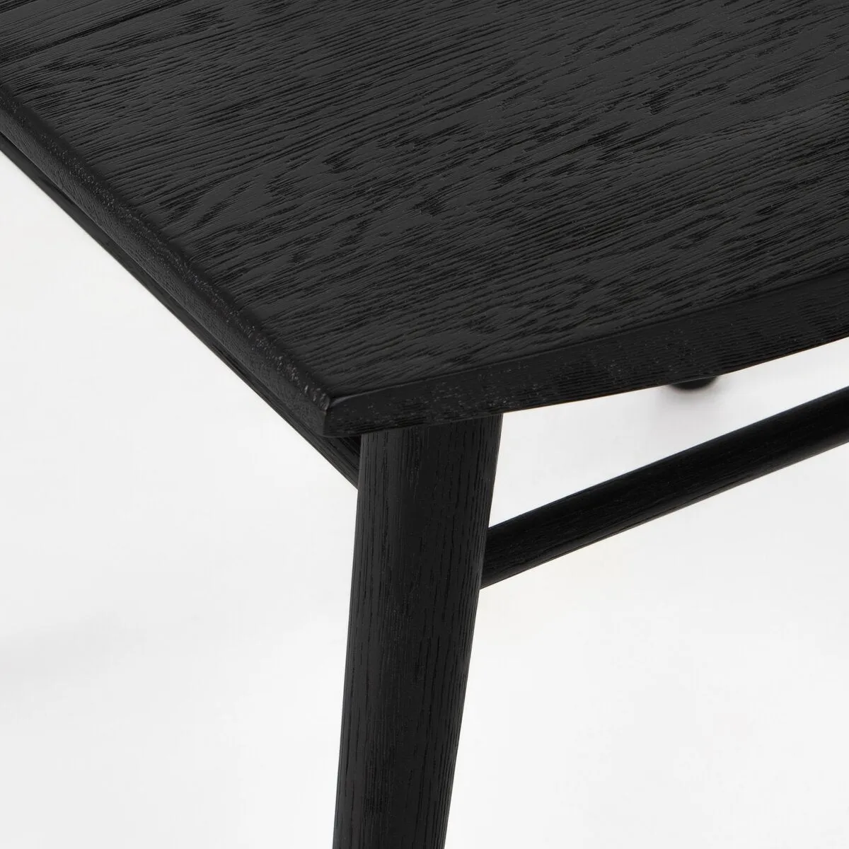 Lewis Windsor Chair, Black Oak