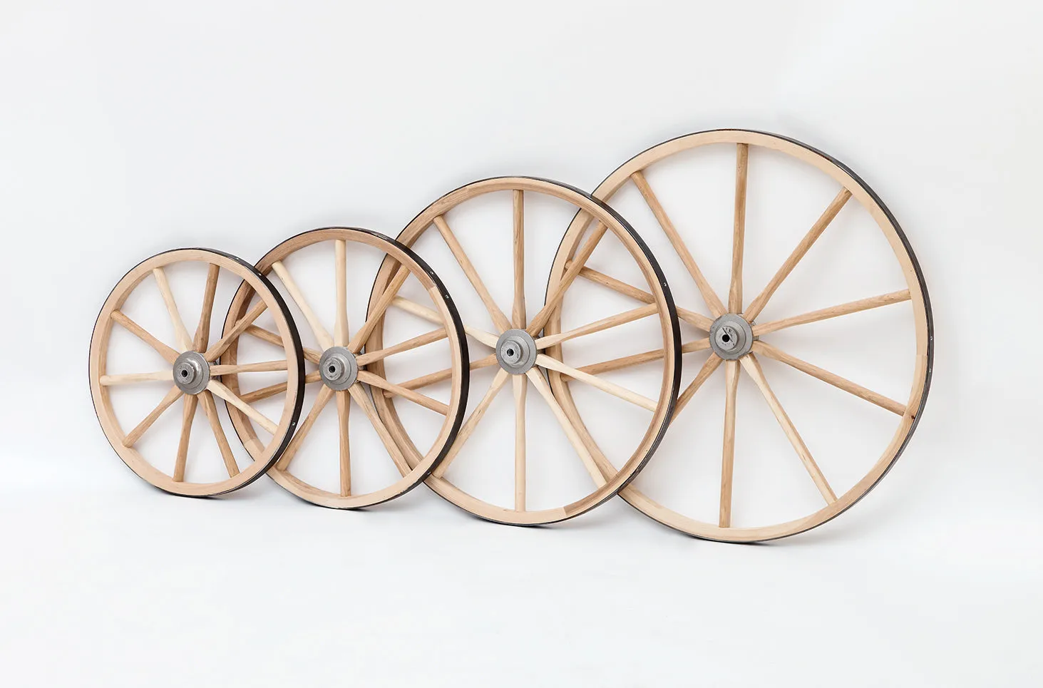 Light Duty Wooden Cart Wheels