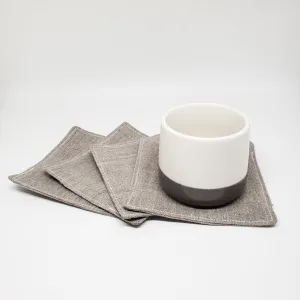 Lithuanian Linen Coasters in Natural