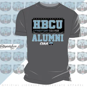 Livingstone | 90's HBCU Alumni Gray Unisex Tees (Z)