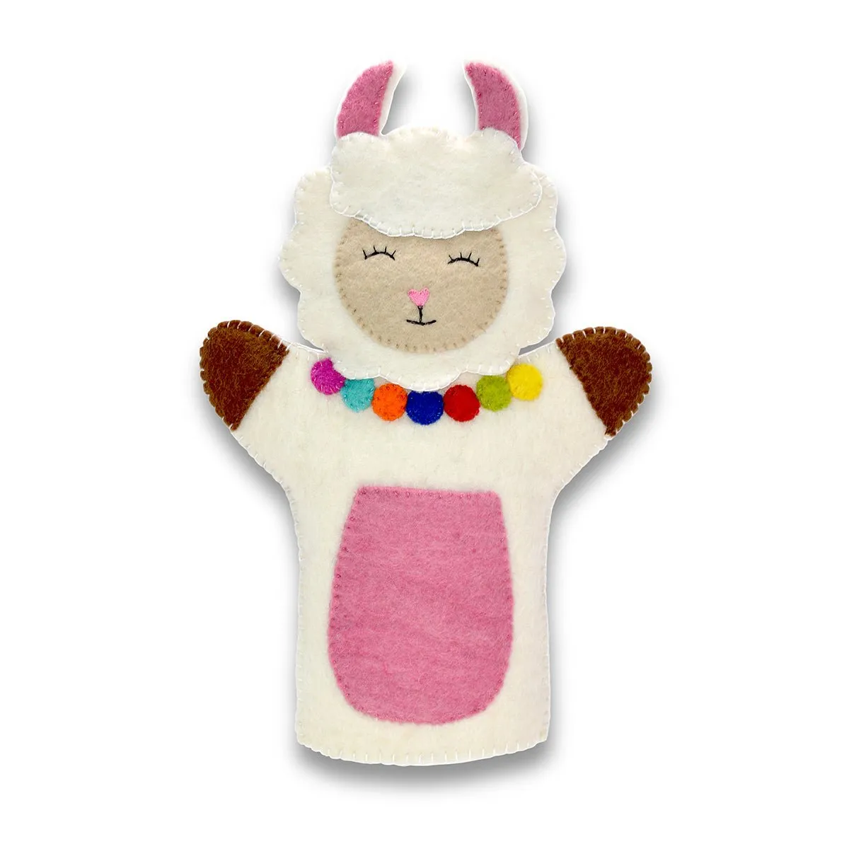 Llama Design Hand Puppets