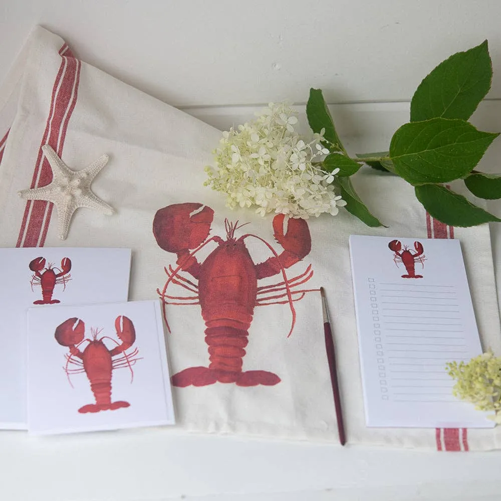 Lobster Watercolor Vinyl Sticker