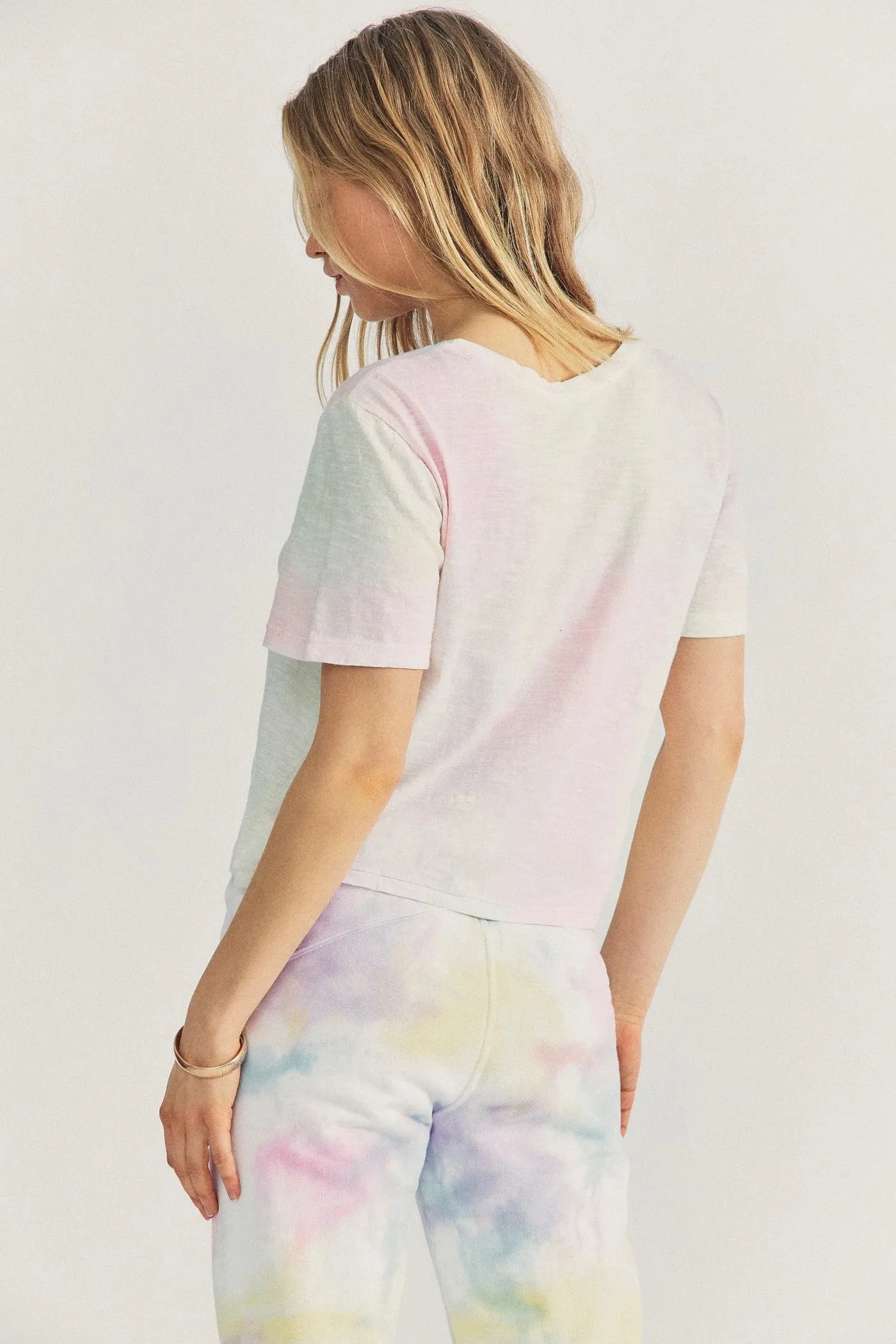 Love Shack Fancy - Calix Tee - Multi Tie Dye