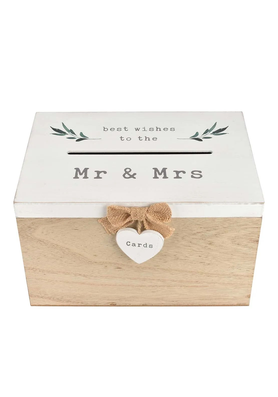 Love Story Card Box "Best Wishes To The Mr & Mrs"