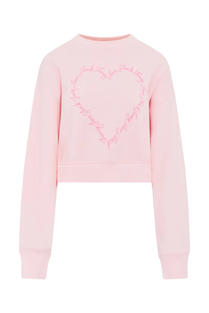 LoveShackFancy - Aneria Pullover - Pucker Up Pink