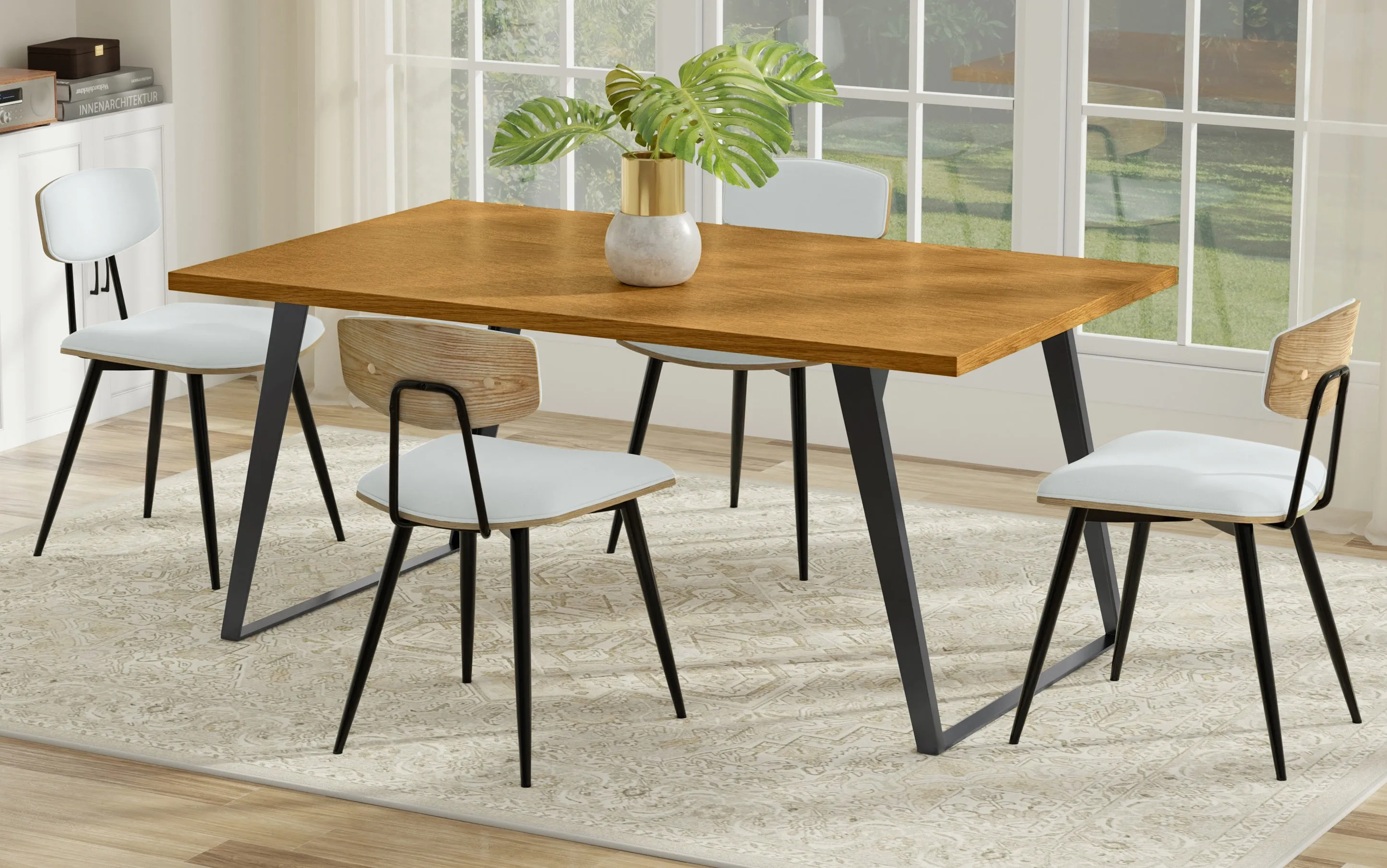 Lowry Dining Table in Oak