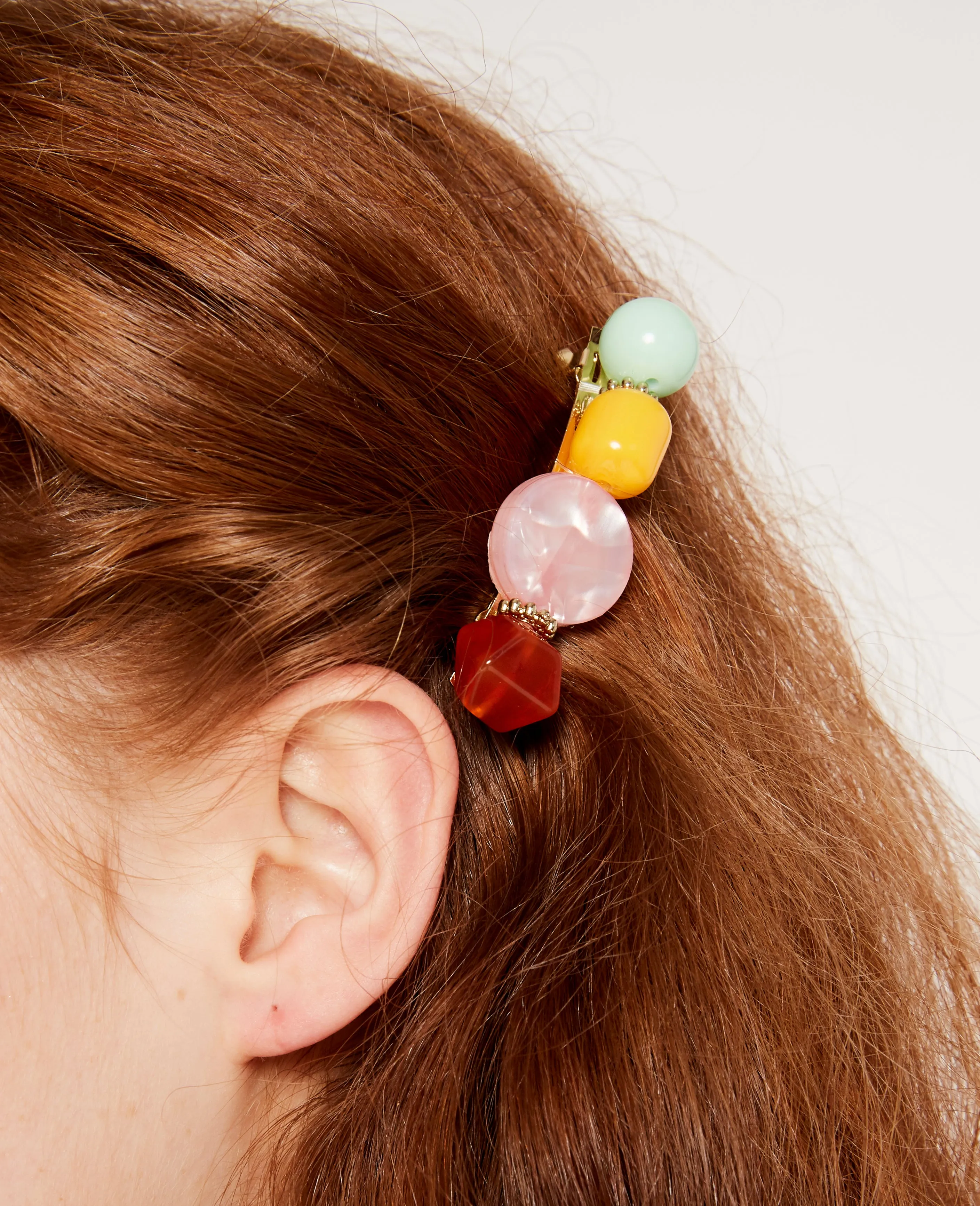 Lulu barrette in mint