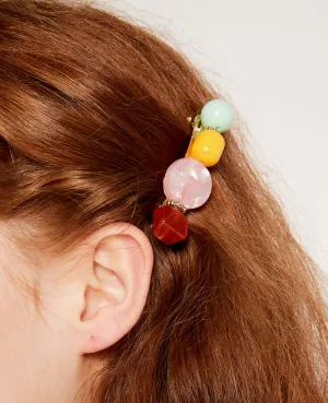 Lulu barrette in mint