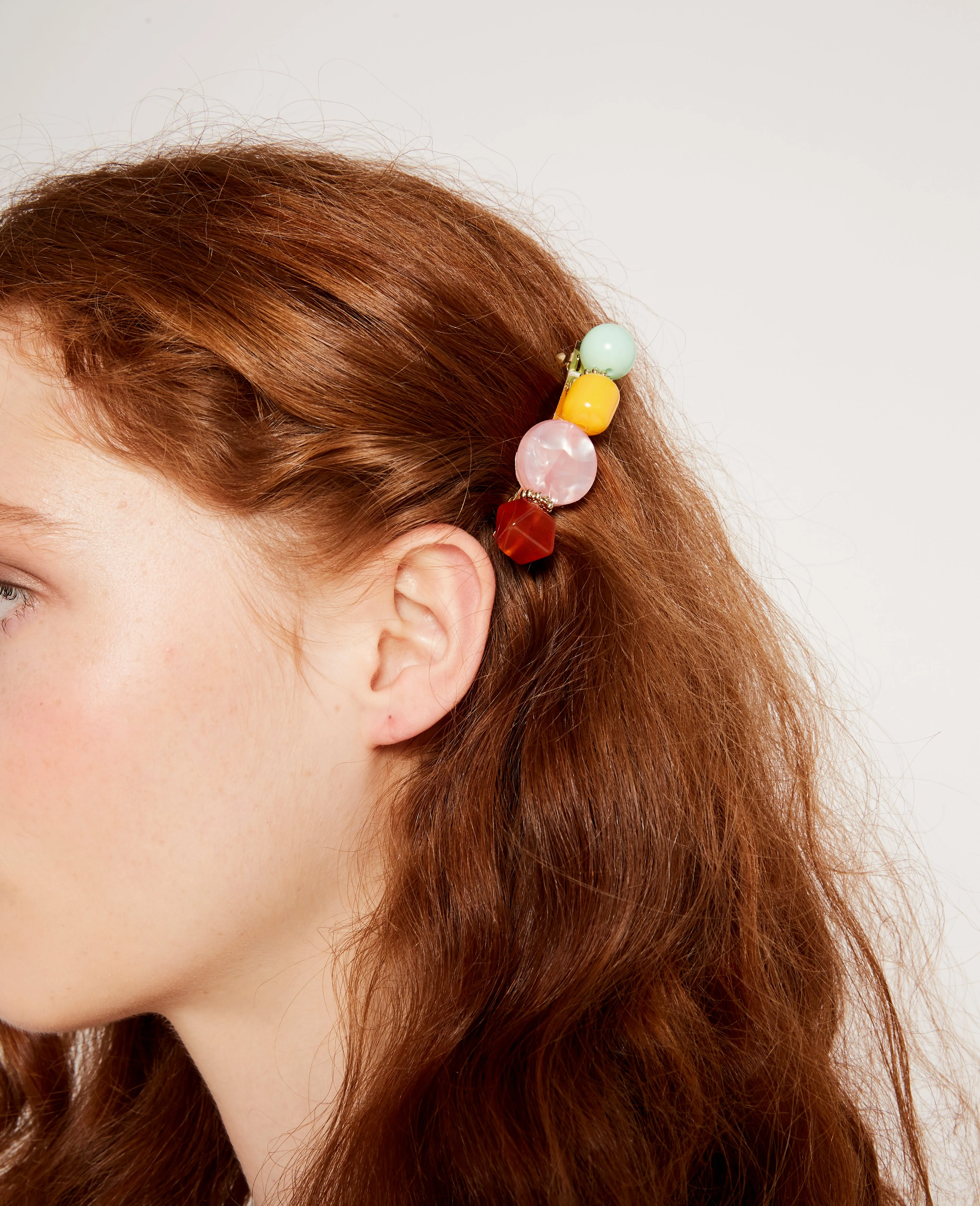 Lulu barrette in mint