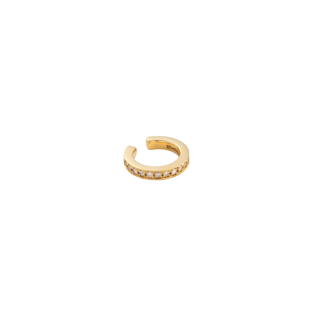 【Made-To-Order】 18K ALL ABOUT BASICS Diamond Ear Cuff Small size
