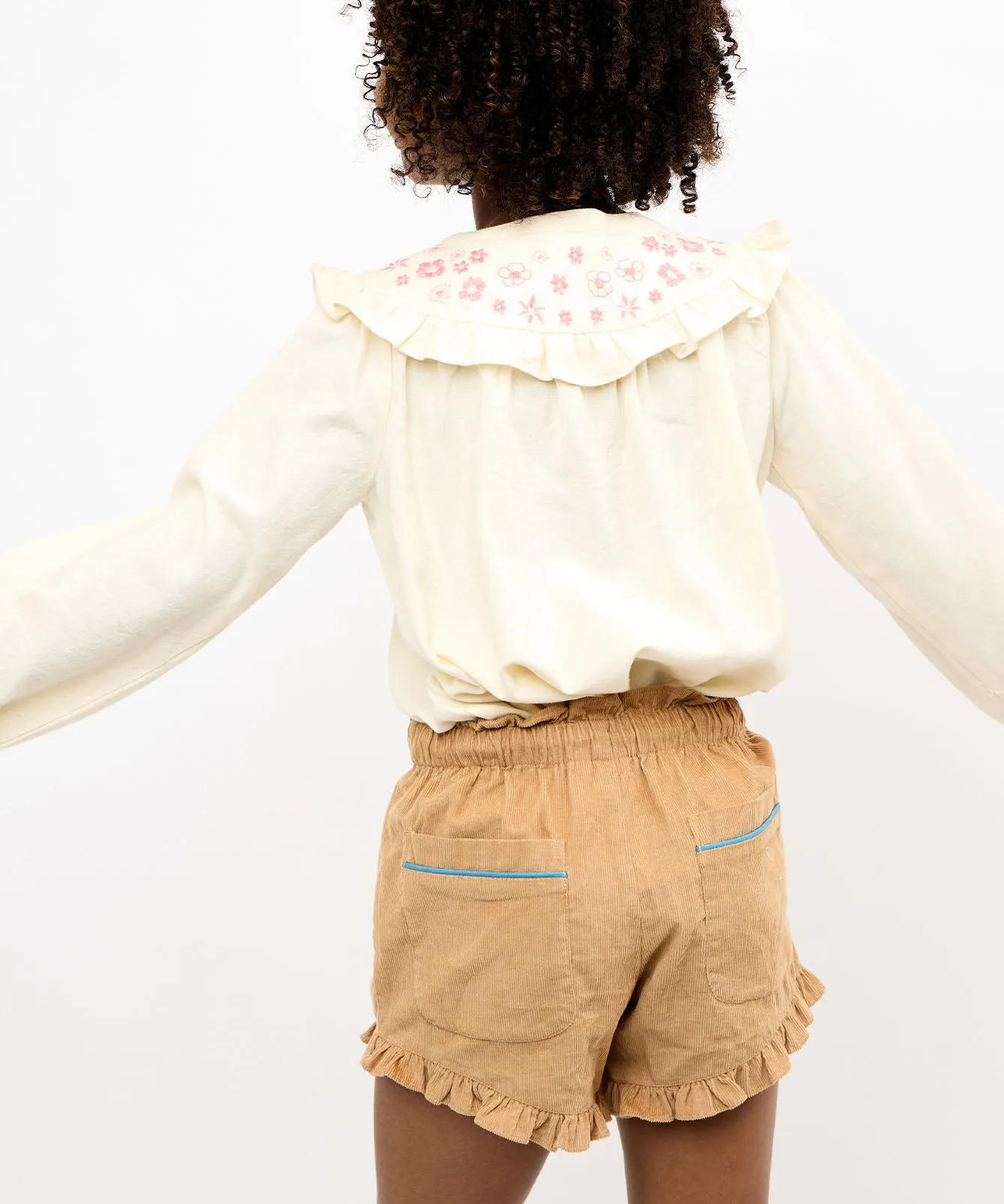 Maggie Blouse, Cream