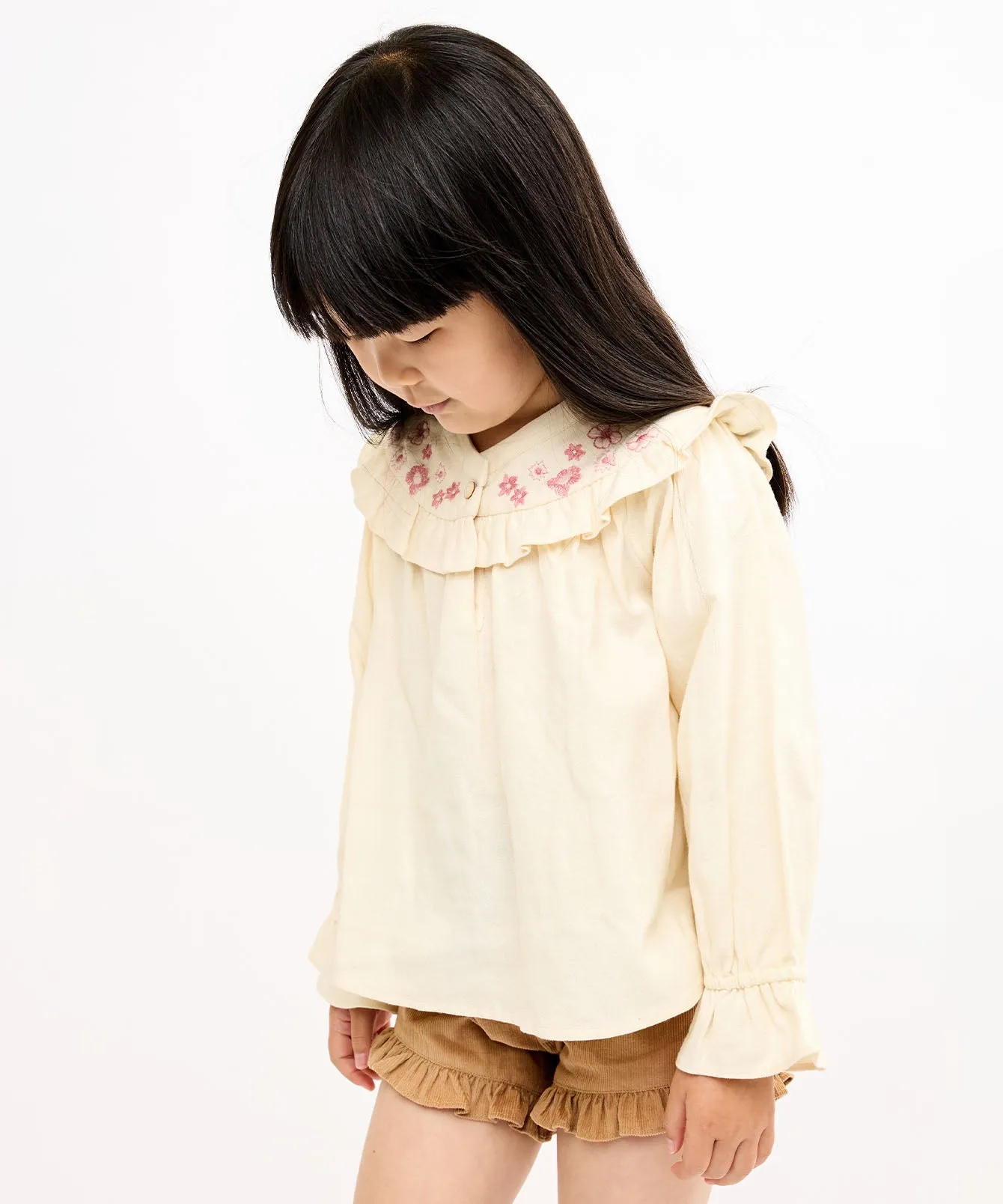 Maggie Blouse, Cream