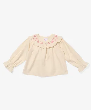 Maggie Blouse, Cream