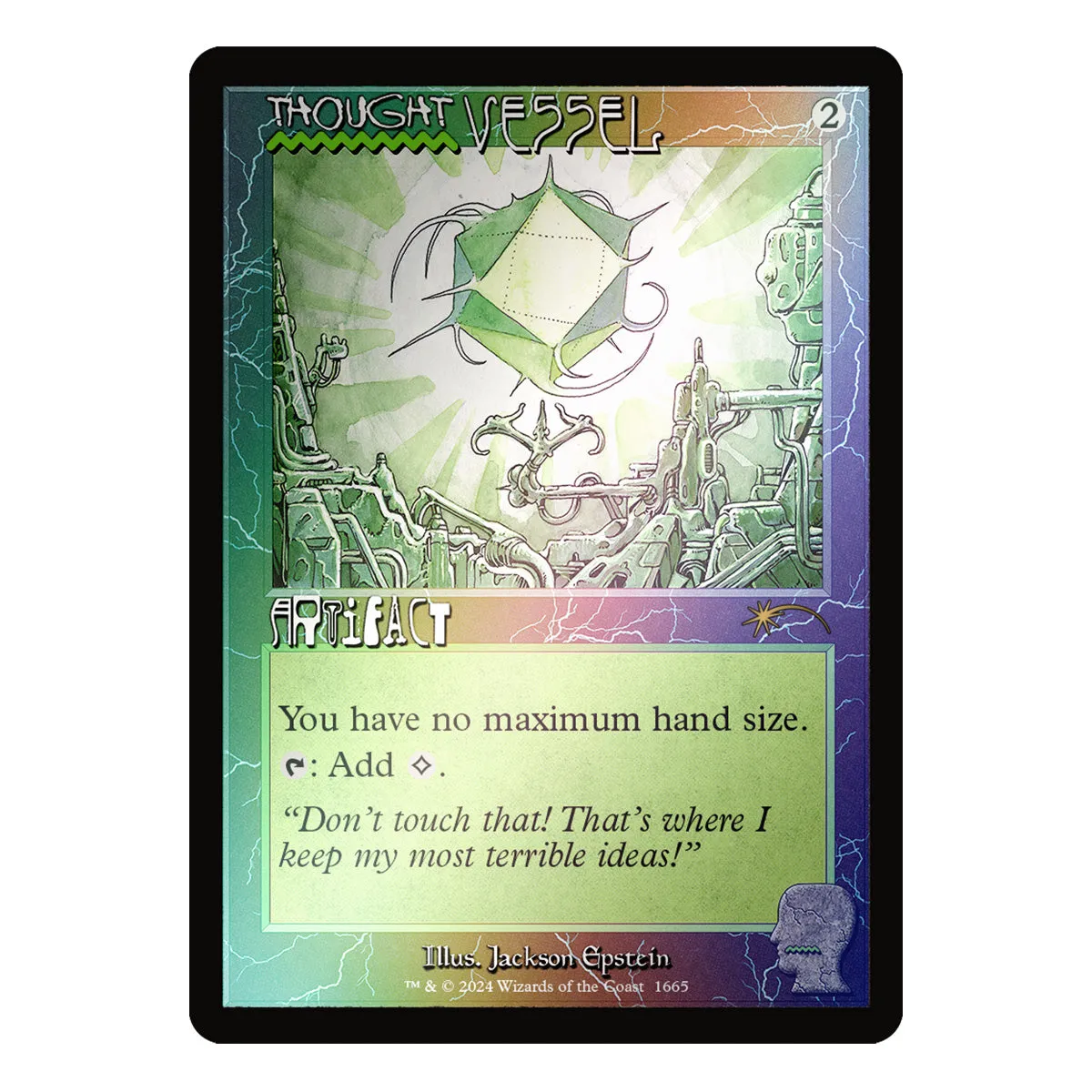Magic Elevator Superdrop Secret Lair x Brain Dead Staples Foil Edition