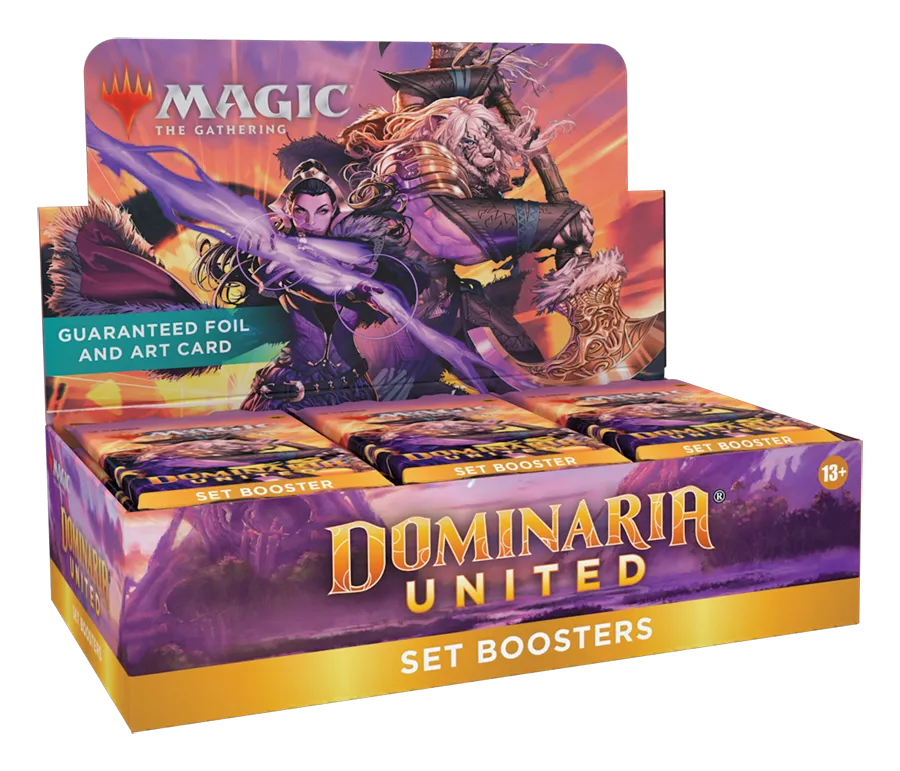 Magic: The Gathering Dominaria United Set Booster Box | 30 Packs   Box Topper Card (361 Magic Cards)