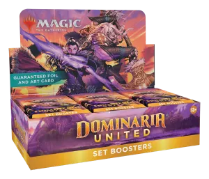 Magic: The Gathering Dominaria United Set Booster Box | 30 Packs   Box Topper Card (361 Magic Cards)