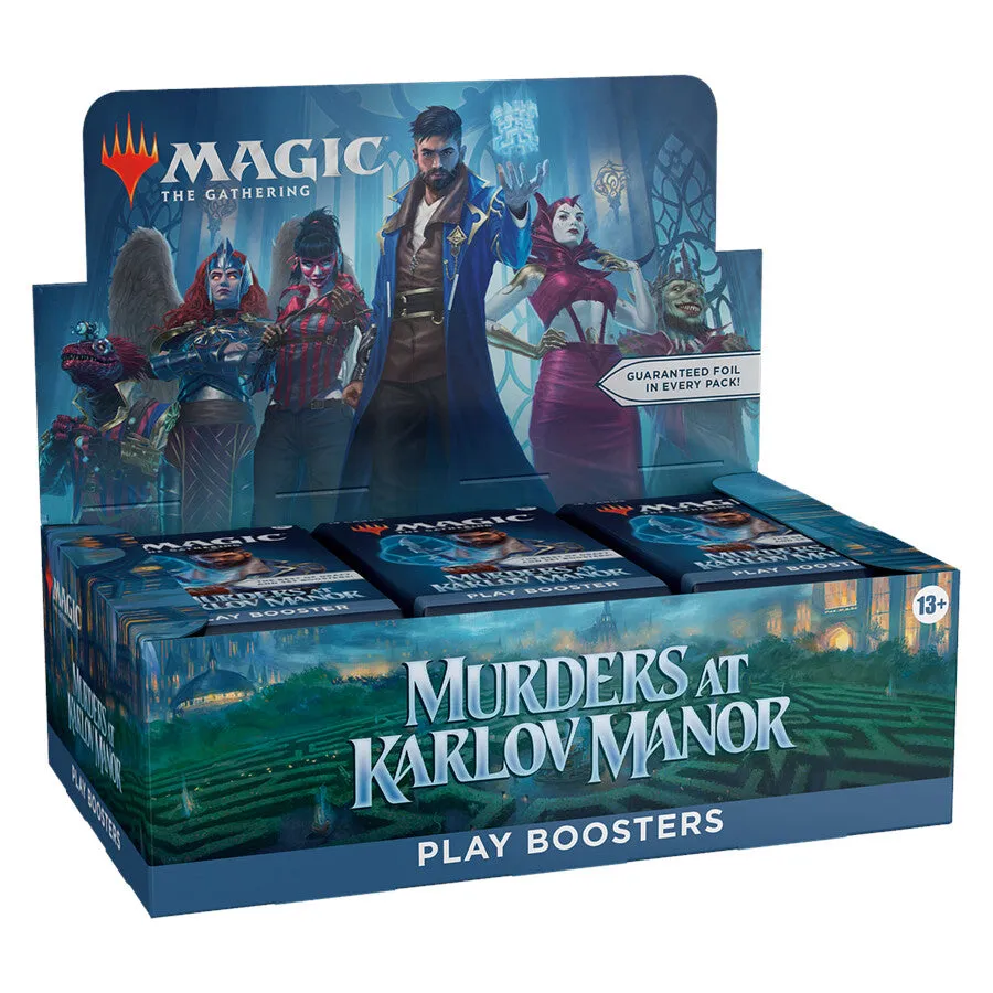 Magic: The Gathering Murders at Karlov Manor Play Booster Box - 36 Packs (504 Magic Cards)