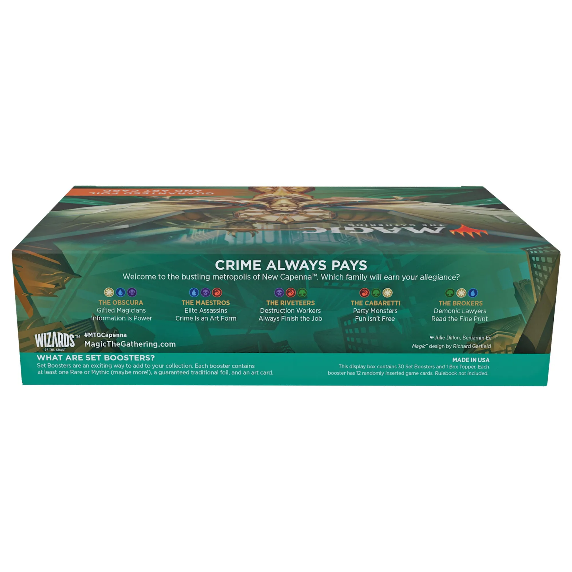 Magic The Gathering: Streets Of New Capenna Set Booster Box