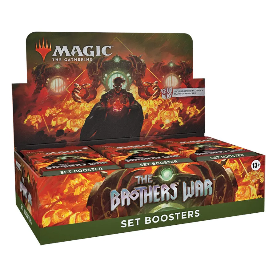 Magic: The Gathering The Brothers’ War Set Booster Box | 30 Packs (360 Magic Cards)