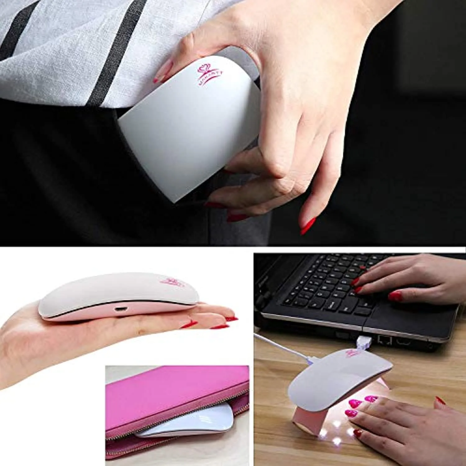 Makartt Poly Nail Gel Kit with Nail Lamp Bundle, The Seasonal Concertos Nail Extension Gel Kit 16 Colors Builder Extension Gel Kit, 6W LED Nail Dryer Gel Nail Polish Curing Lamp