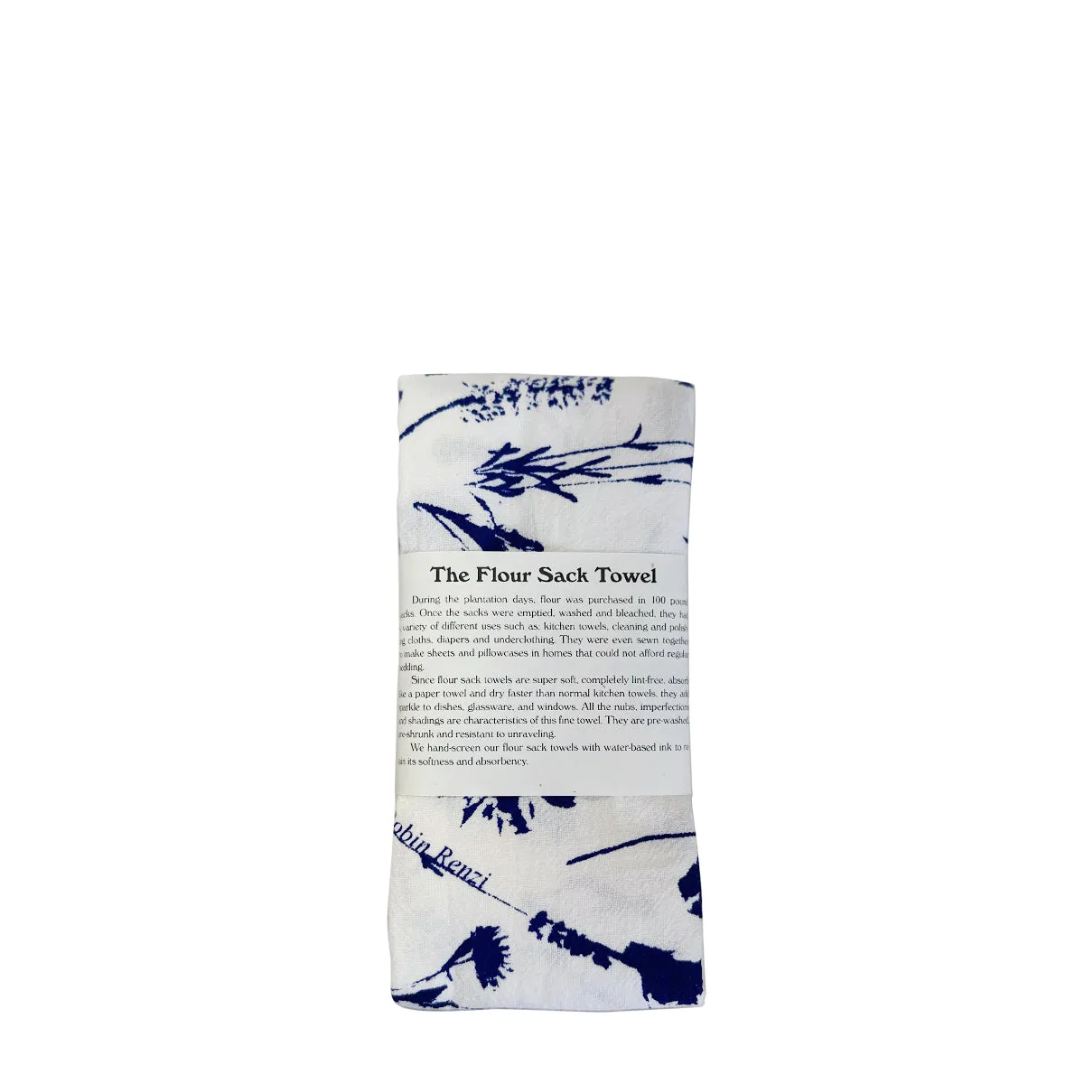 Me&Ro Midnight Blue Flour Sack Towel