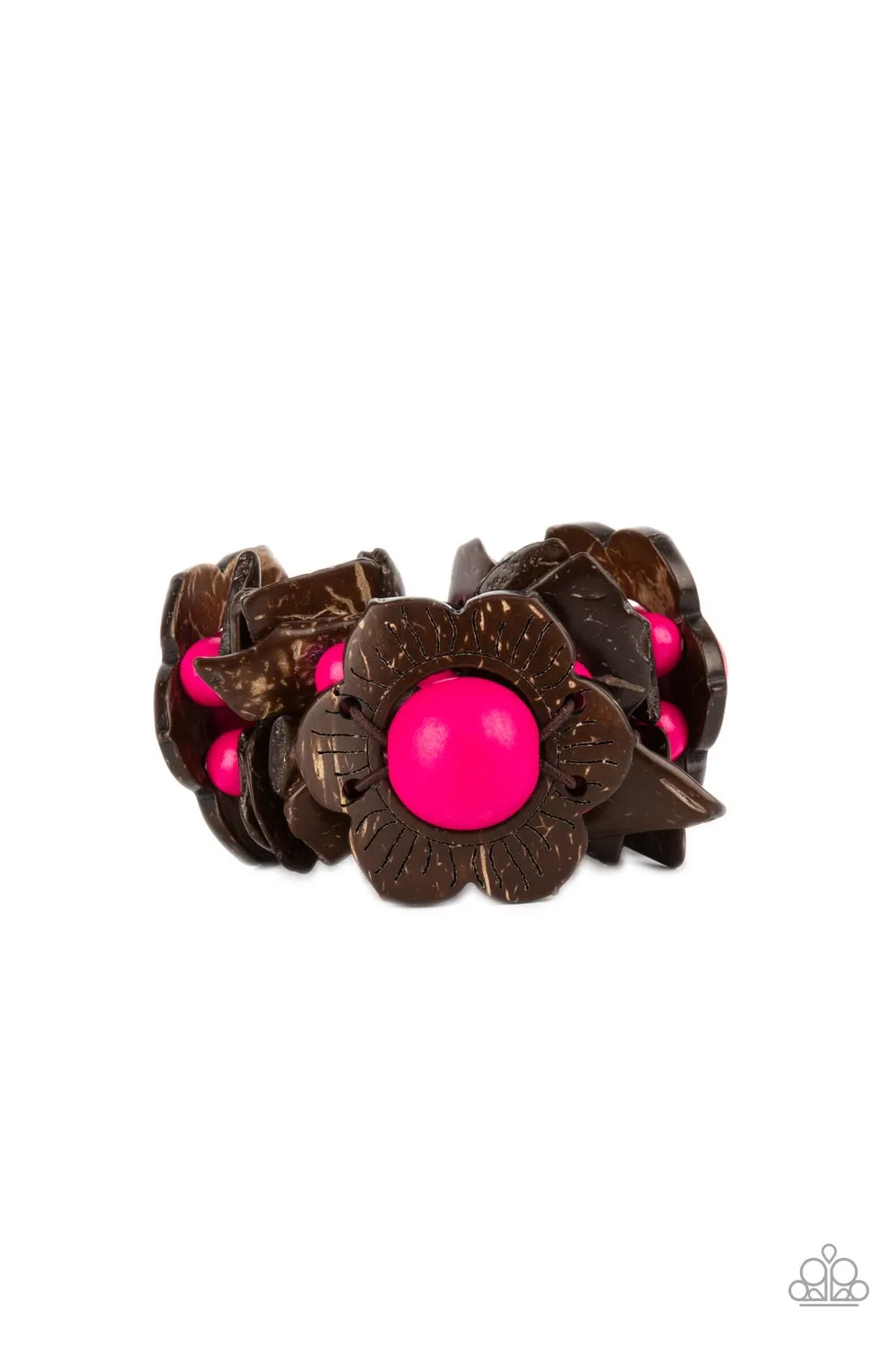 Mediterranean Mangrove - Pink Bracelet- Paparazzi Accessories