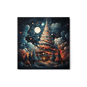 Merry Night Metal Print