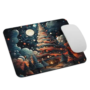 Merry Night Mouse Pad