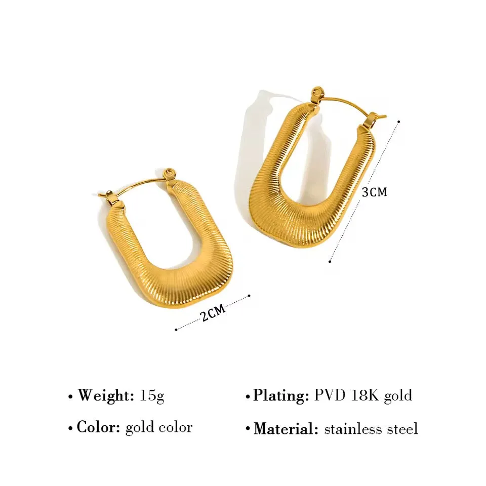 Minimalist Arc Earrings