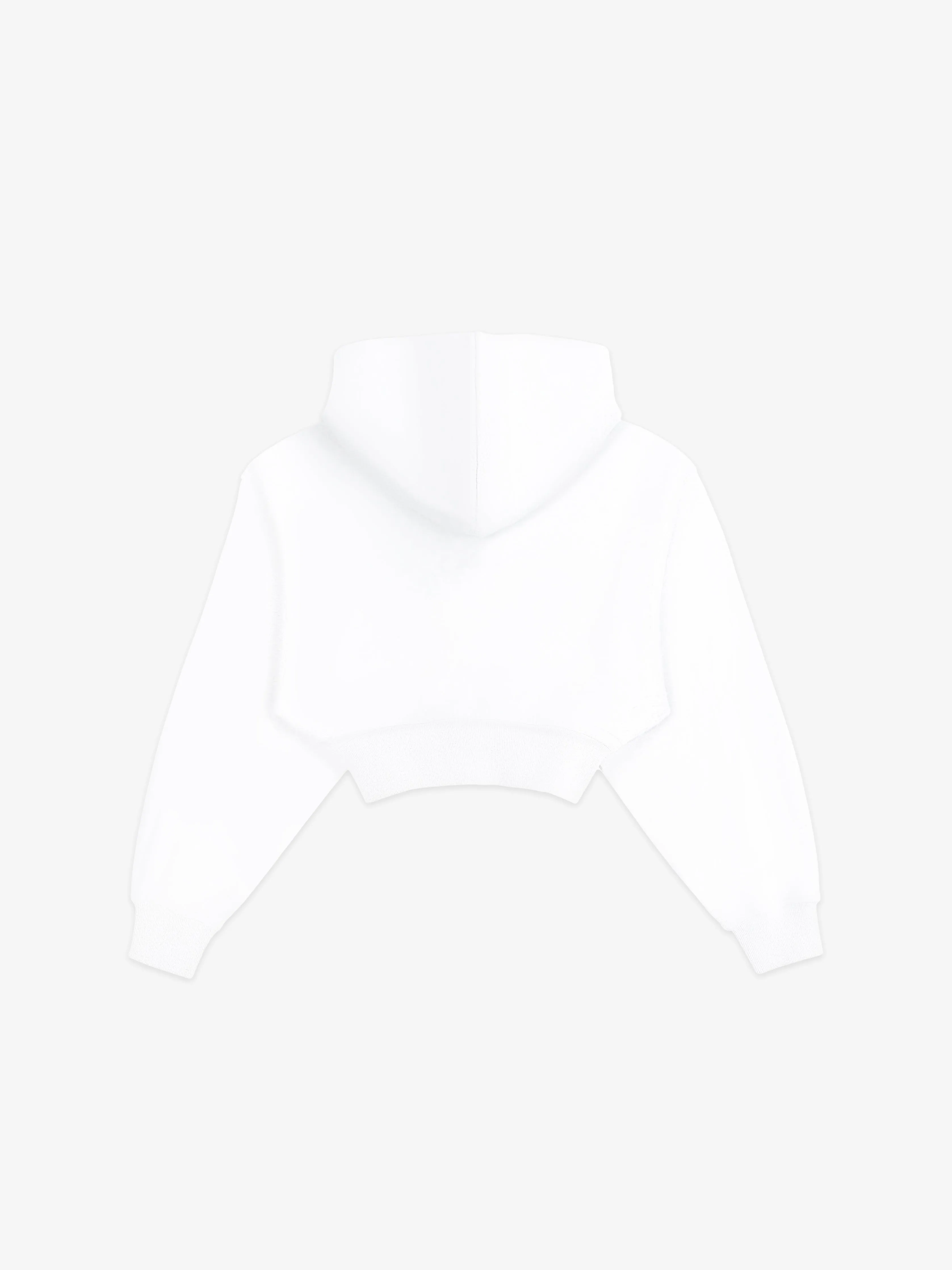 Minimalist Embroidered Hooded Sweatshirt