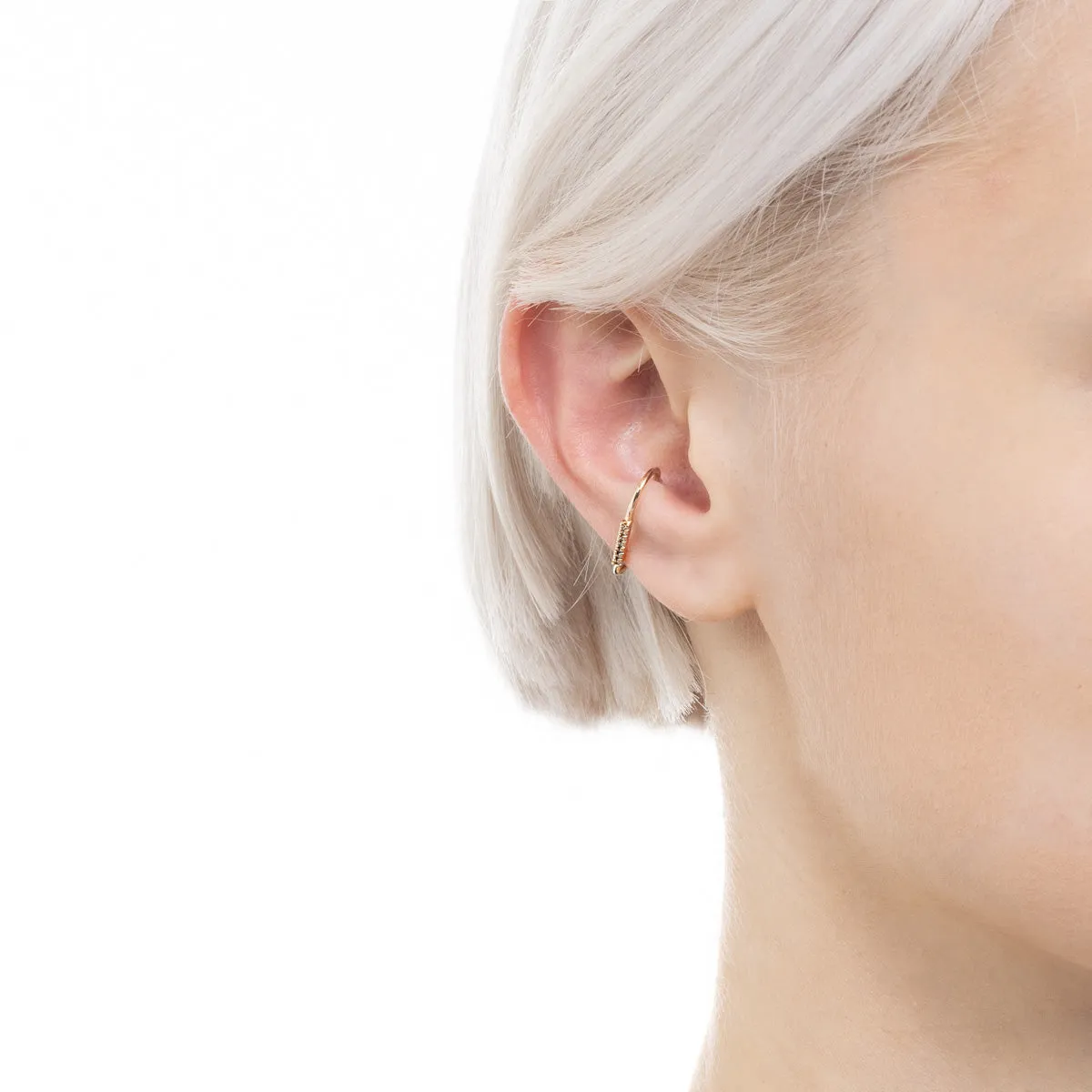 MIRÓ Diamond Ear Cuff Small size