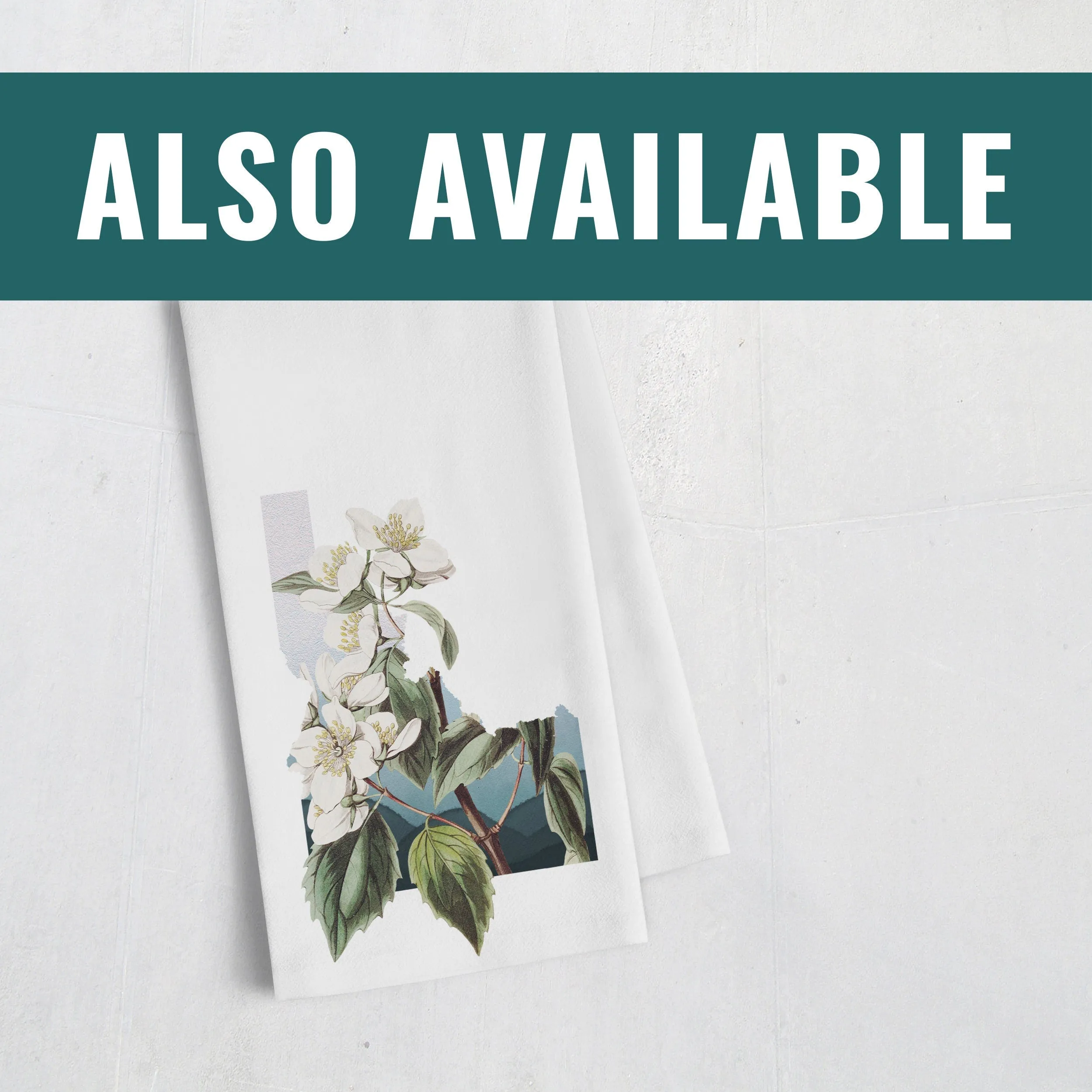 Mississippi Coasters Set of 4 | Seasonal Floral Designs, State Shape Drink Coasters for Home Decor & Gifts