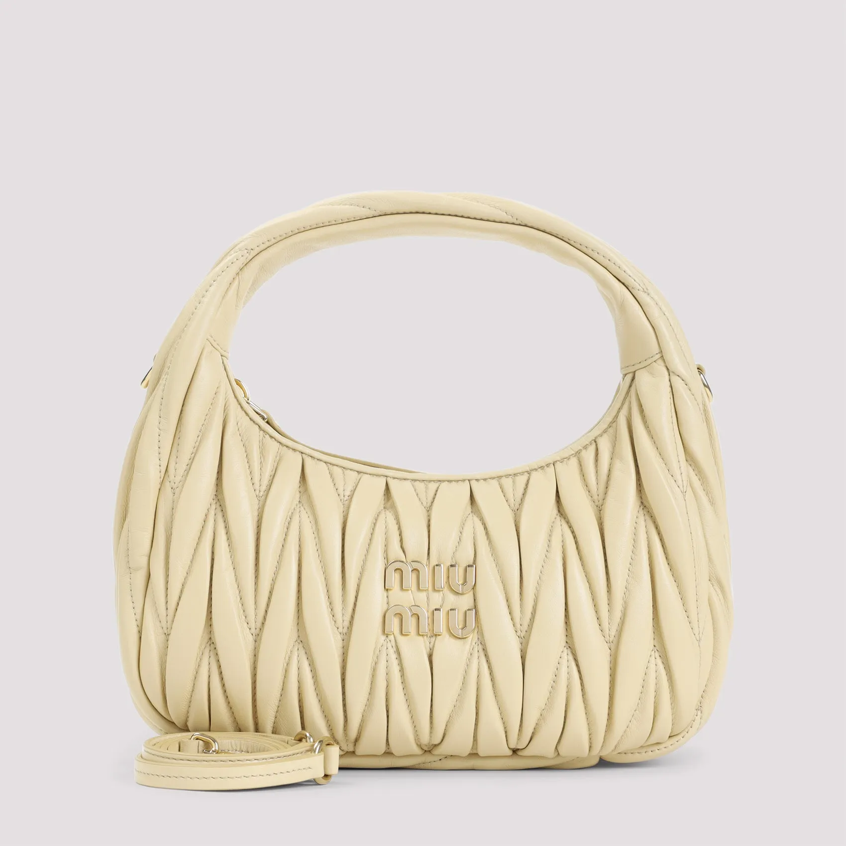 MIU MIU Mini Lamb Leather Handbag - 24cm x 13cm x 7cm