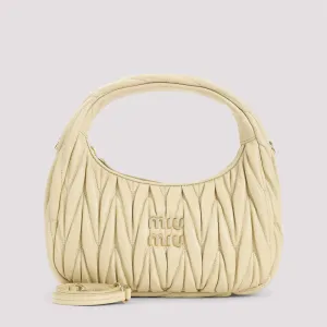 MIU MIU Mini Lamb Leather Handbag - 24cm x 13cm x 7cm