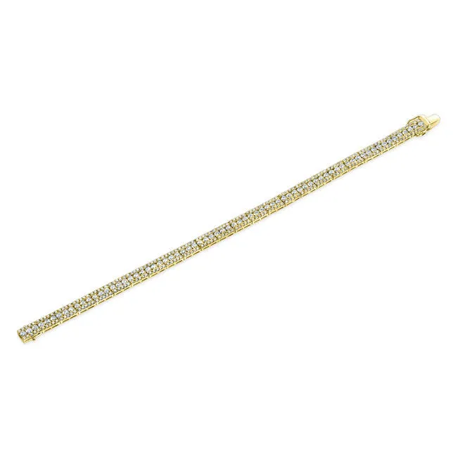 Modern Style Diamond Bracelet