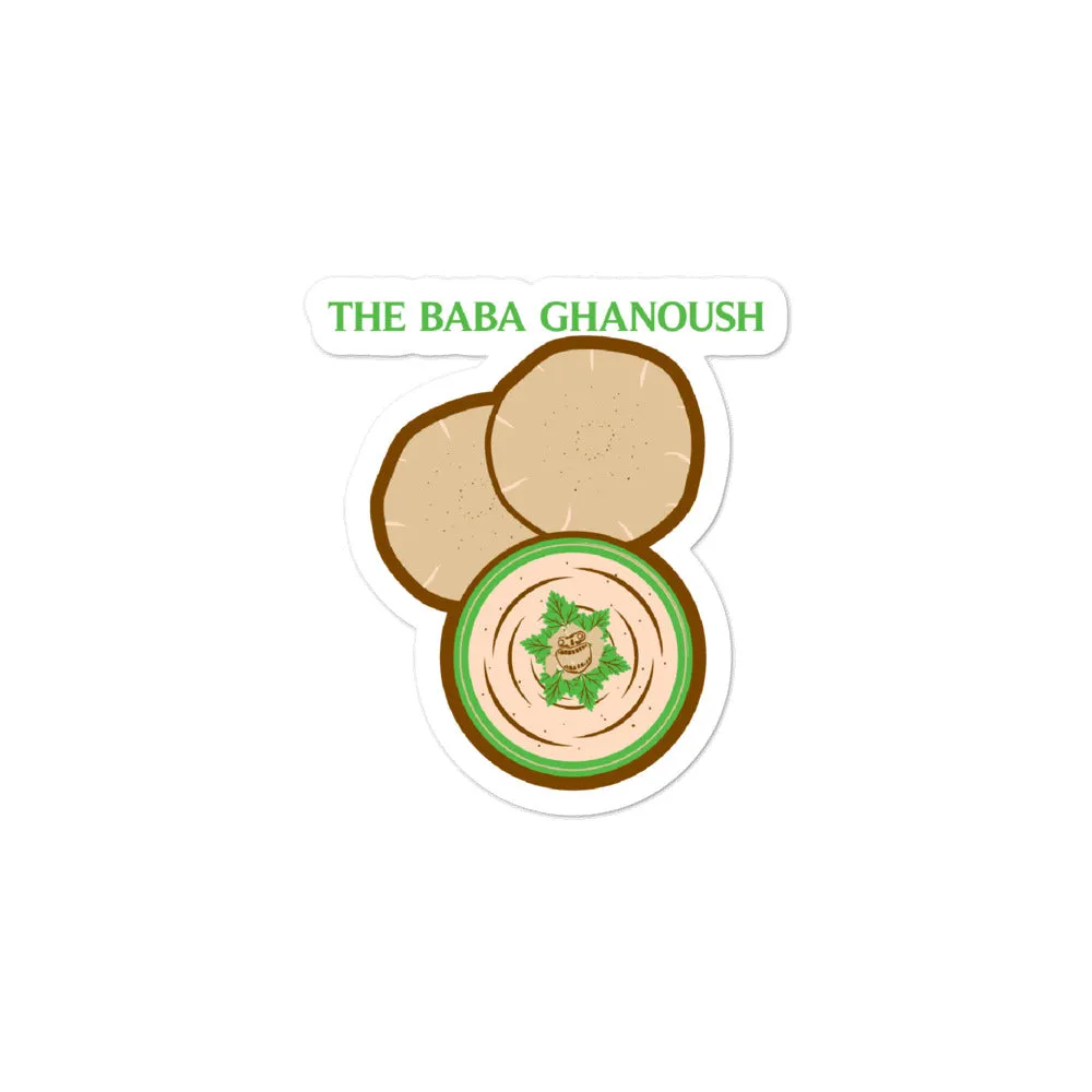 Movie The Food™ "The Baba Ghanoush" Sticker