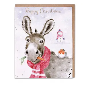 Muletide Greetings Donkey Christmas Cards by Wrendale