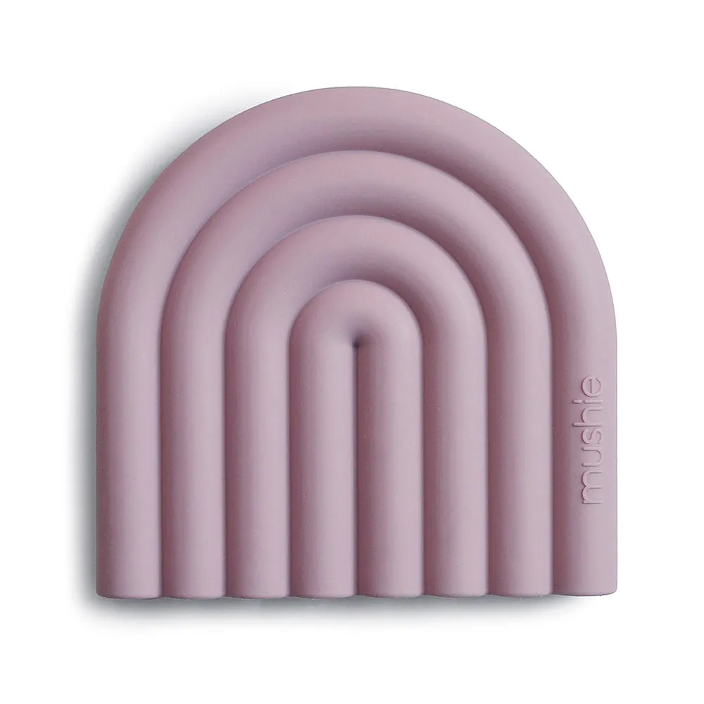 Mushie Rainbow Teether - Mauve