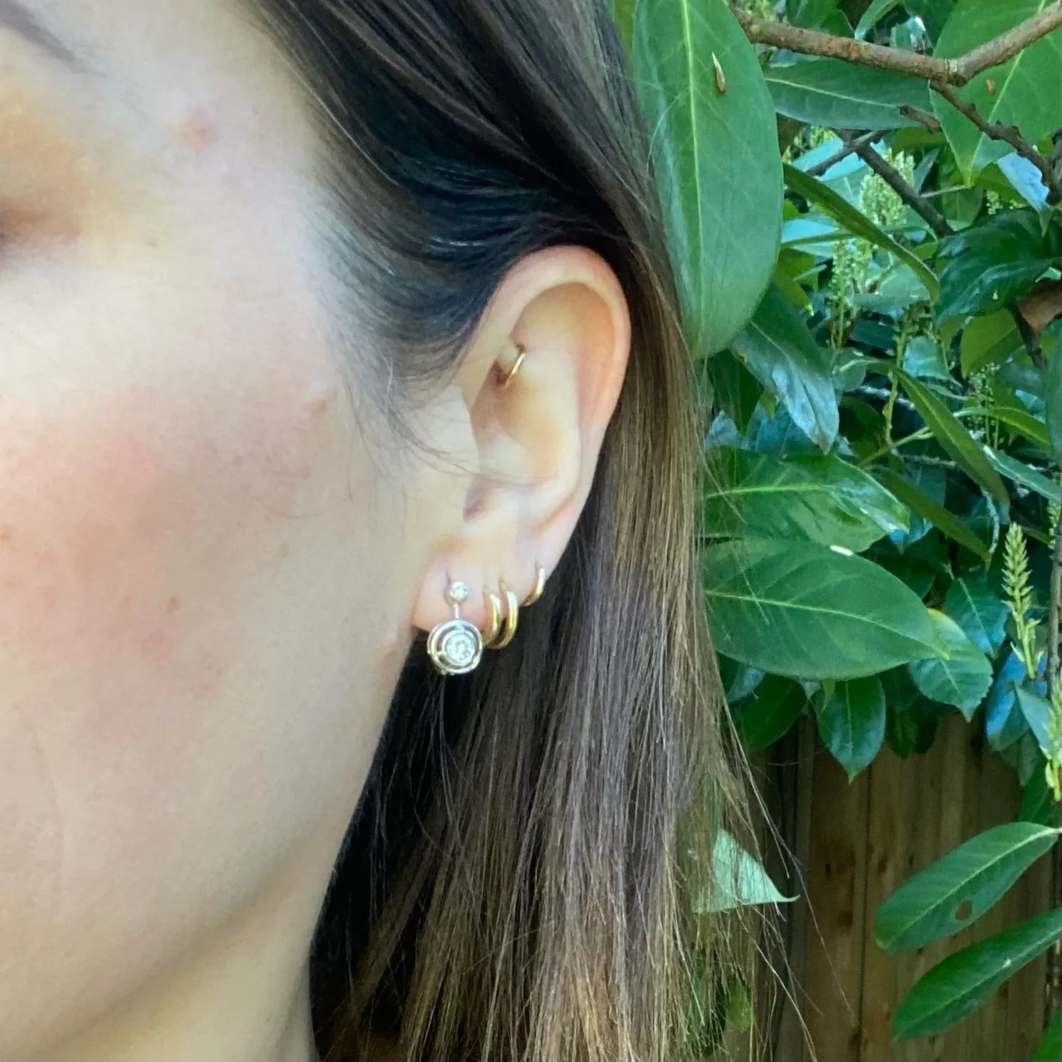 Must Have Pretty & Practical Art Deco Diamond Earrings
