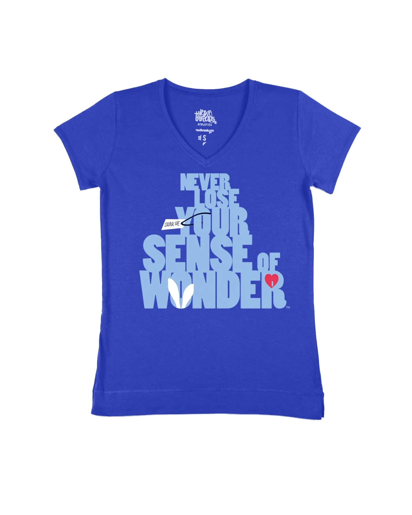 Never Lose your Sense of Wonder Block Letters