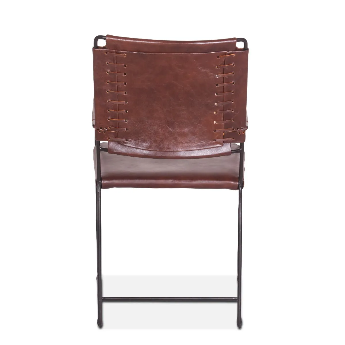 New York Arm Chair Chocolate Leather