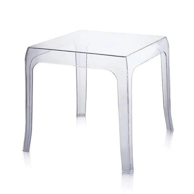 Nordic Dining Chairs Transparent Ghost Chair Makeup Dressing Chair Modern Dining Chairs Set for Kitchen Garden Indoor Outdoor