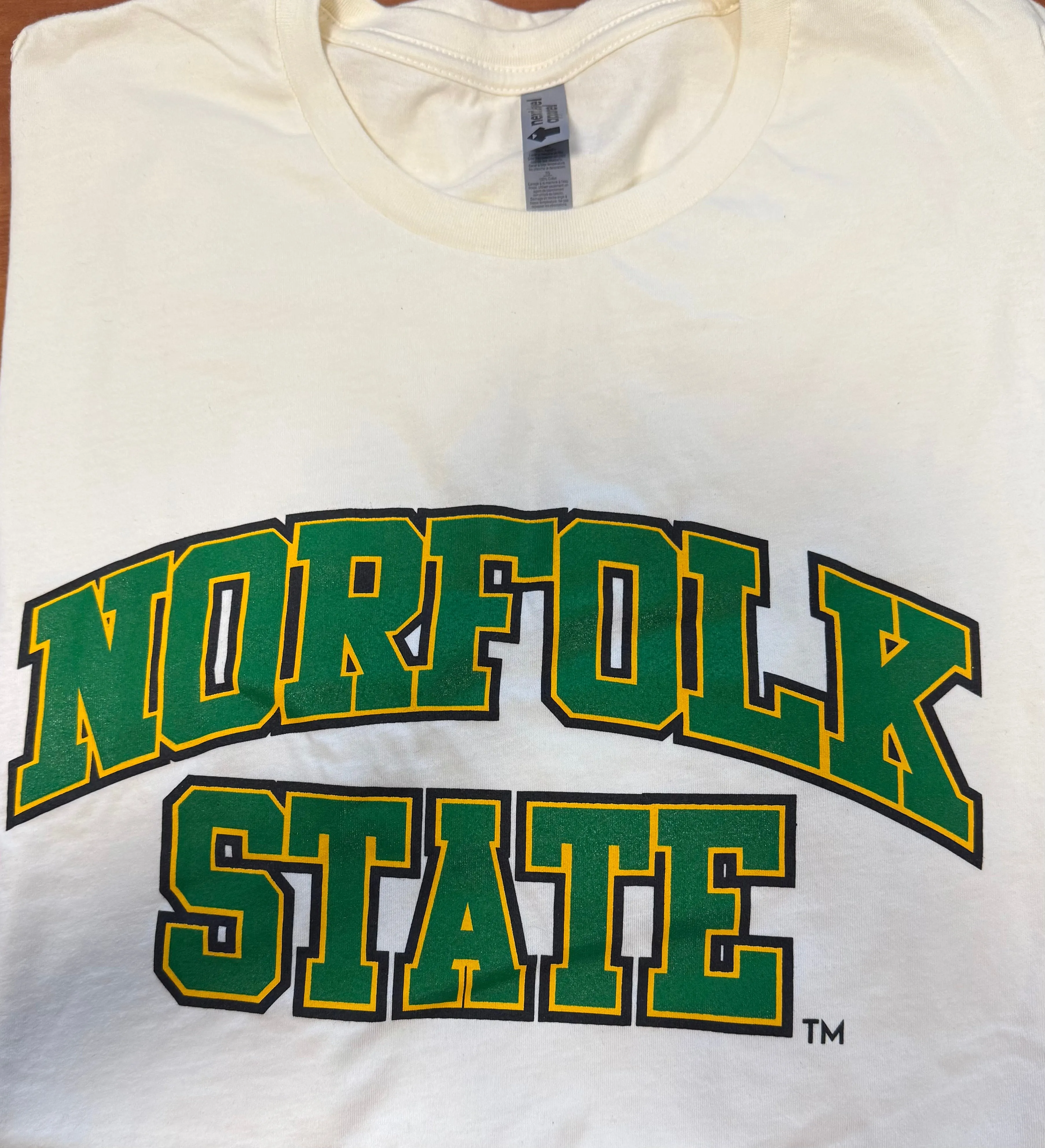 NORFOLK ST. | Univ. ARCH Cream Unisex Tees (**)
