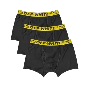 OFF-WHITE Classic Industrial 3-Pack Boxer Shorts