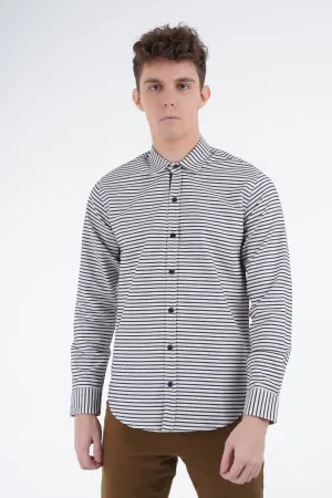 Off-White Striped Shirt