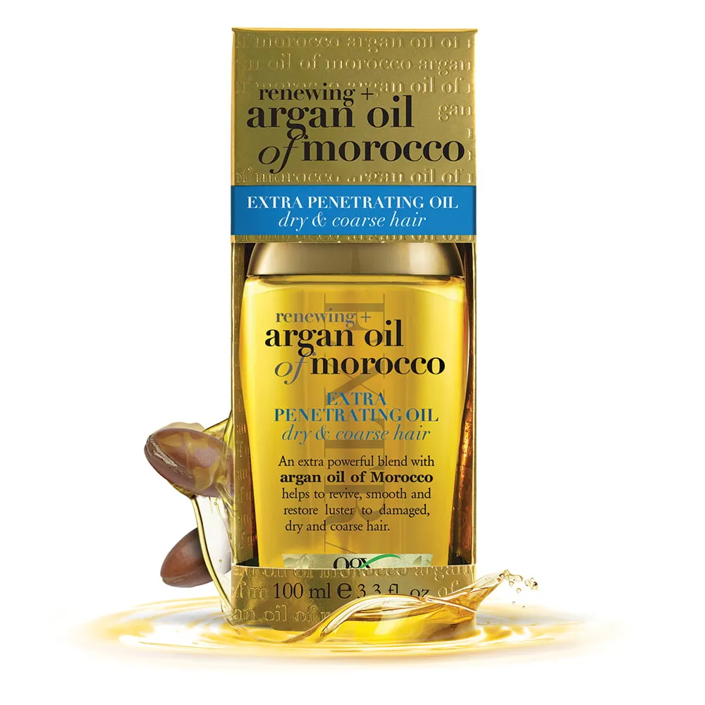 OGX Extra Strength Renewing   Argan Oil of Morocco Penetrating Hair Oil Deep for