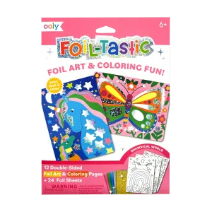 Ooly Foil-tastic Foil Art & Coloring Set - Whimsical World