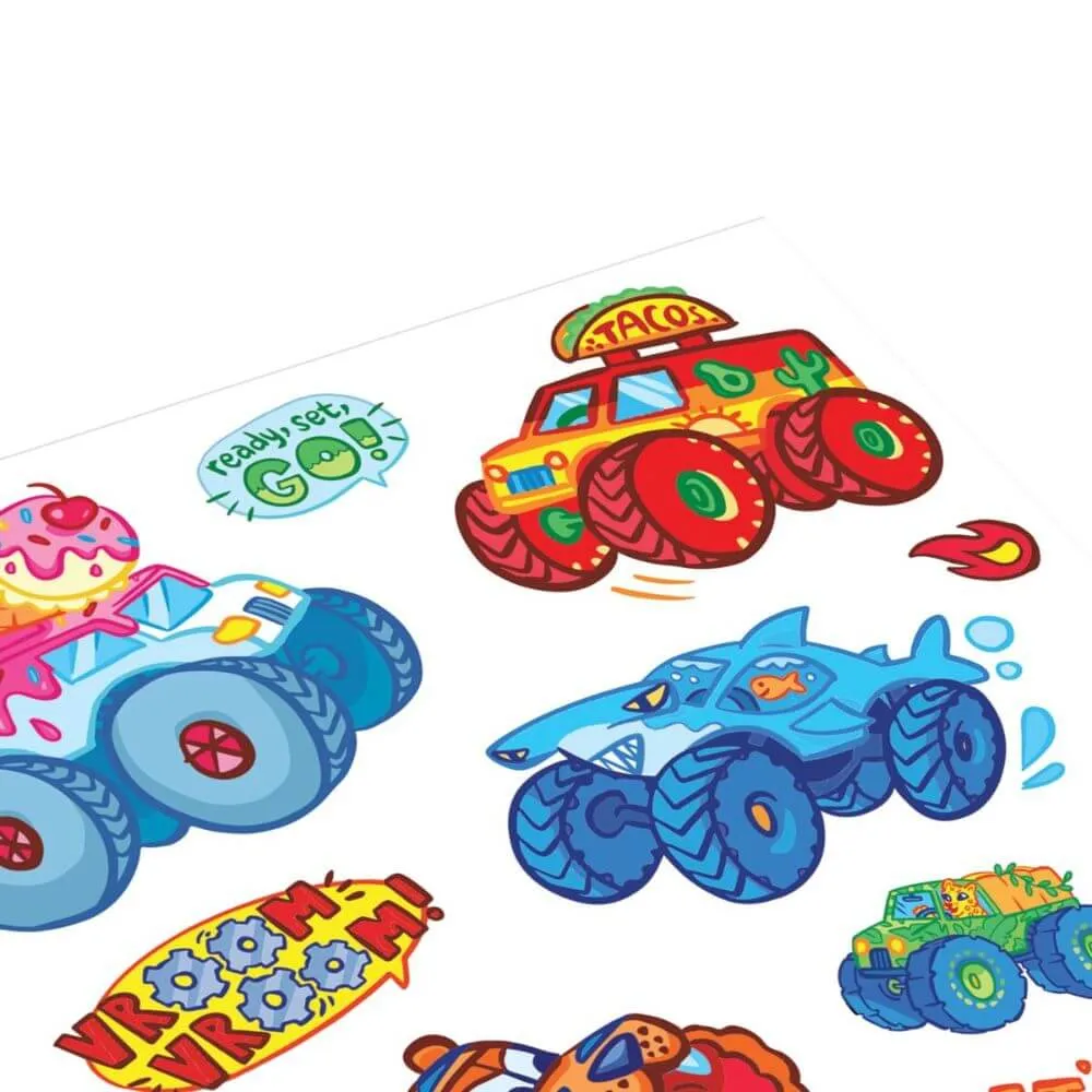 Ooly Monster Trucks Stickers