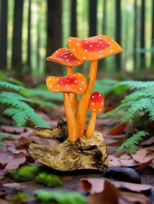 Orange Mushrooms